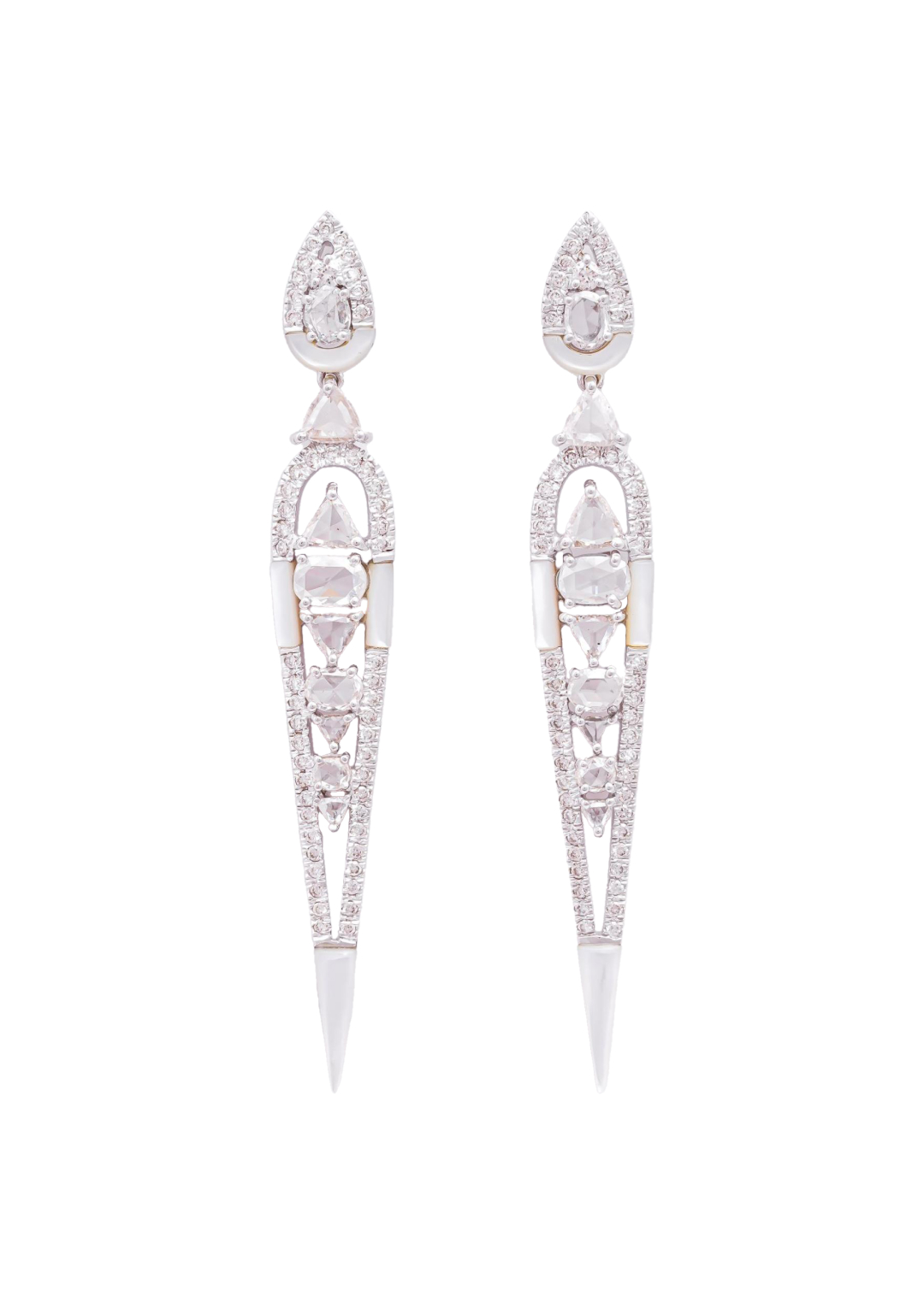 Diamond Drop Earrings