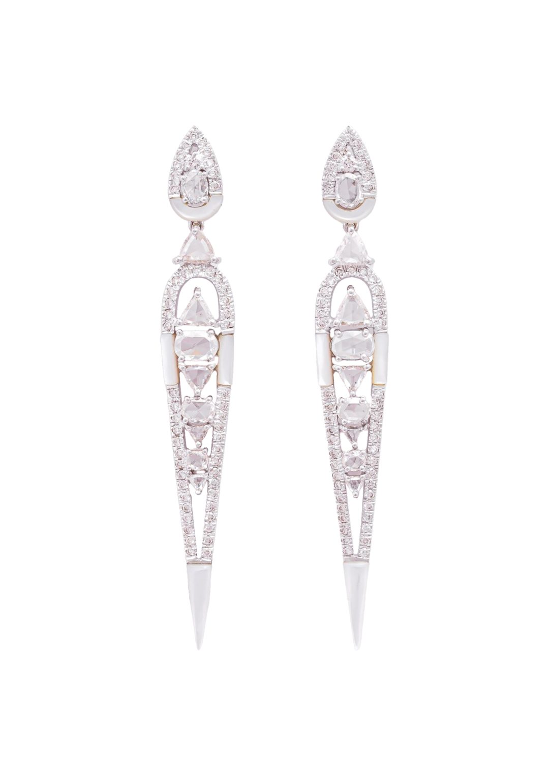 Diamond Drop Earrings