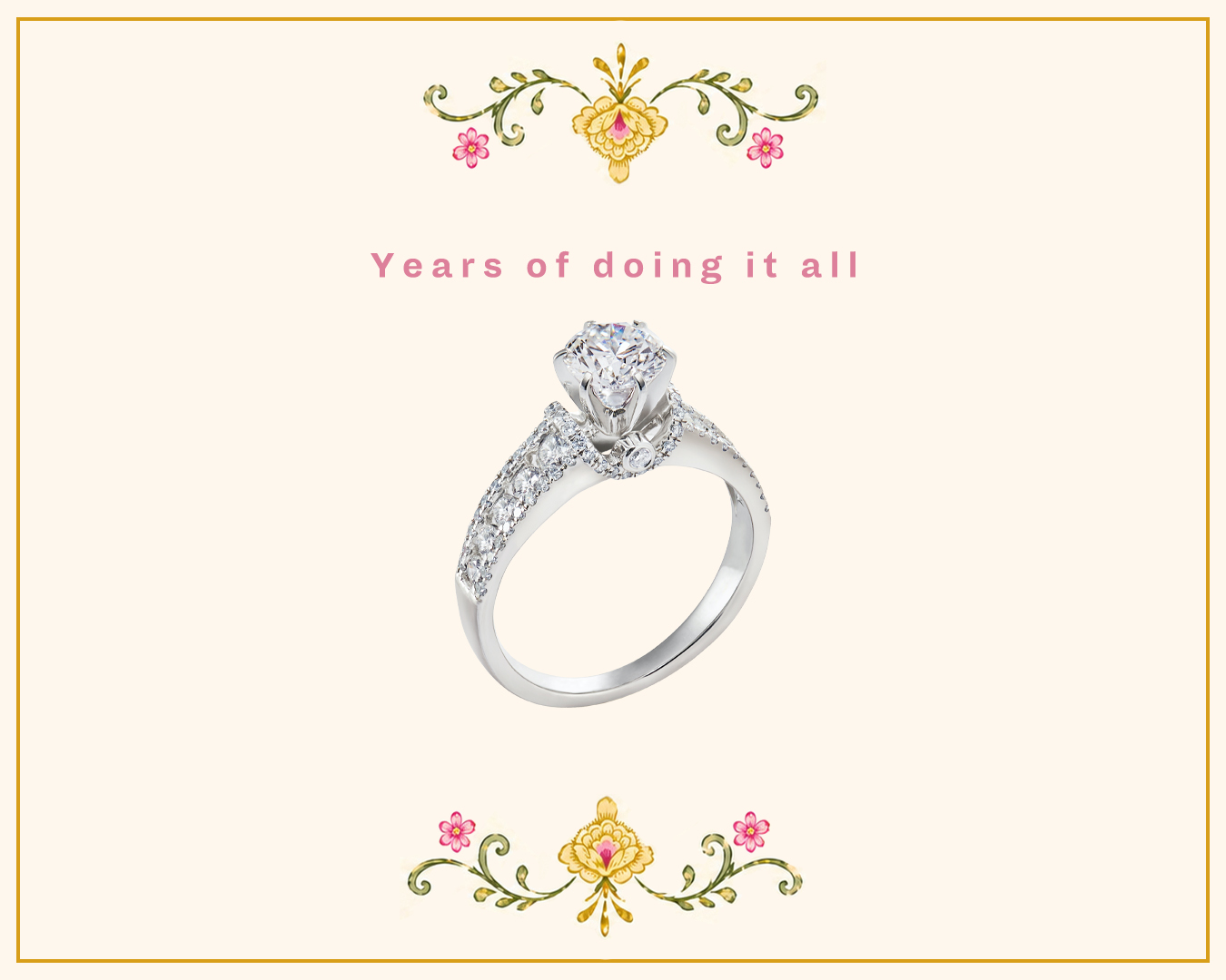Diamond Ring for first Motherhood