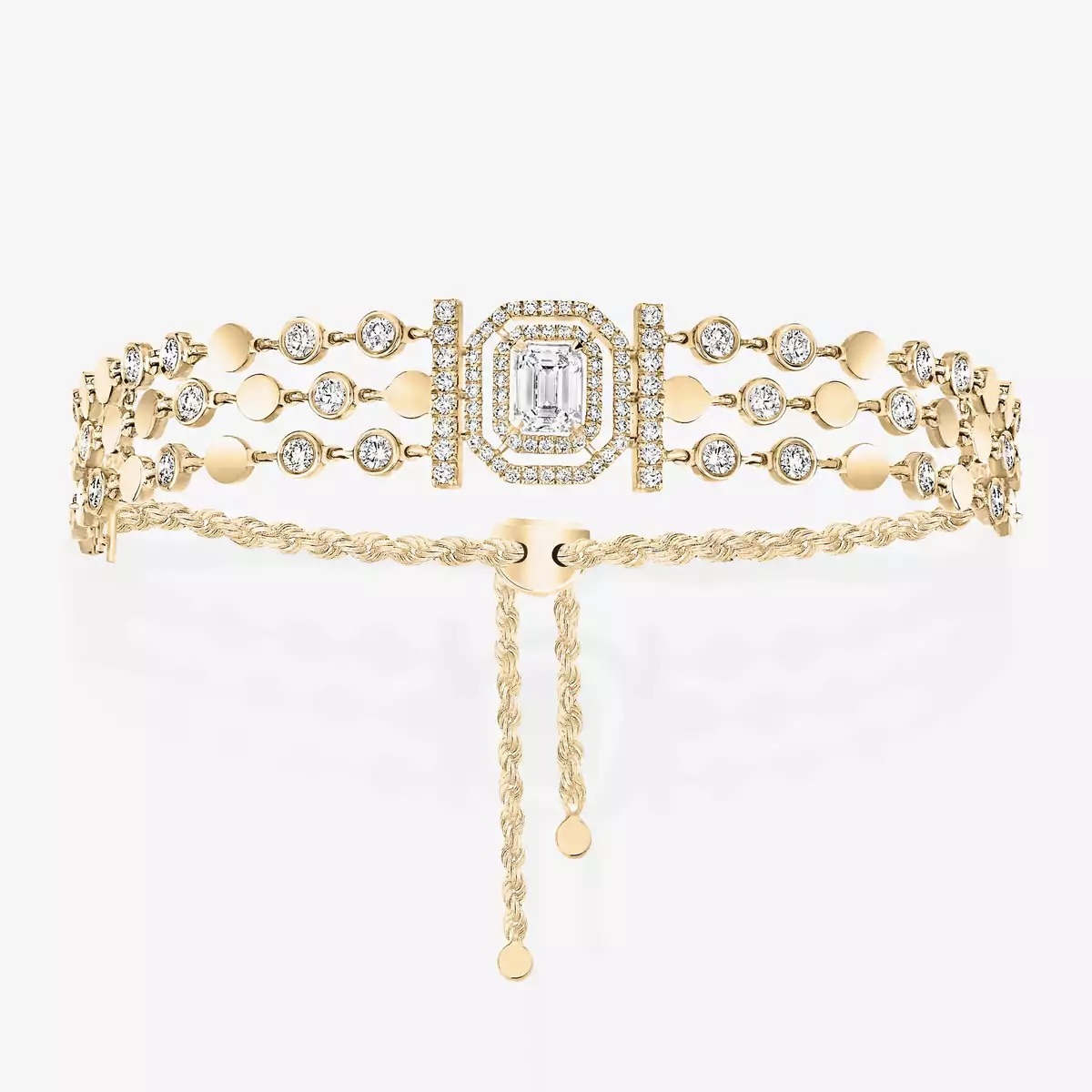 Messika D-Vibes Multi-Row Bracelet, $26,100, messika.com
