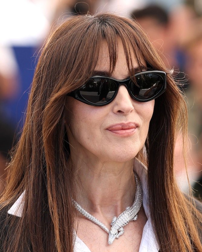 Monica Bellucci Wore Another Cartier Crocodile Necklace to the 2026 Cannes Film Festival