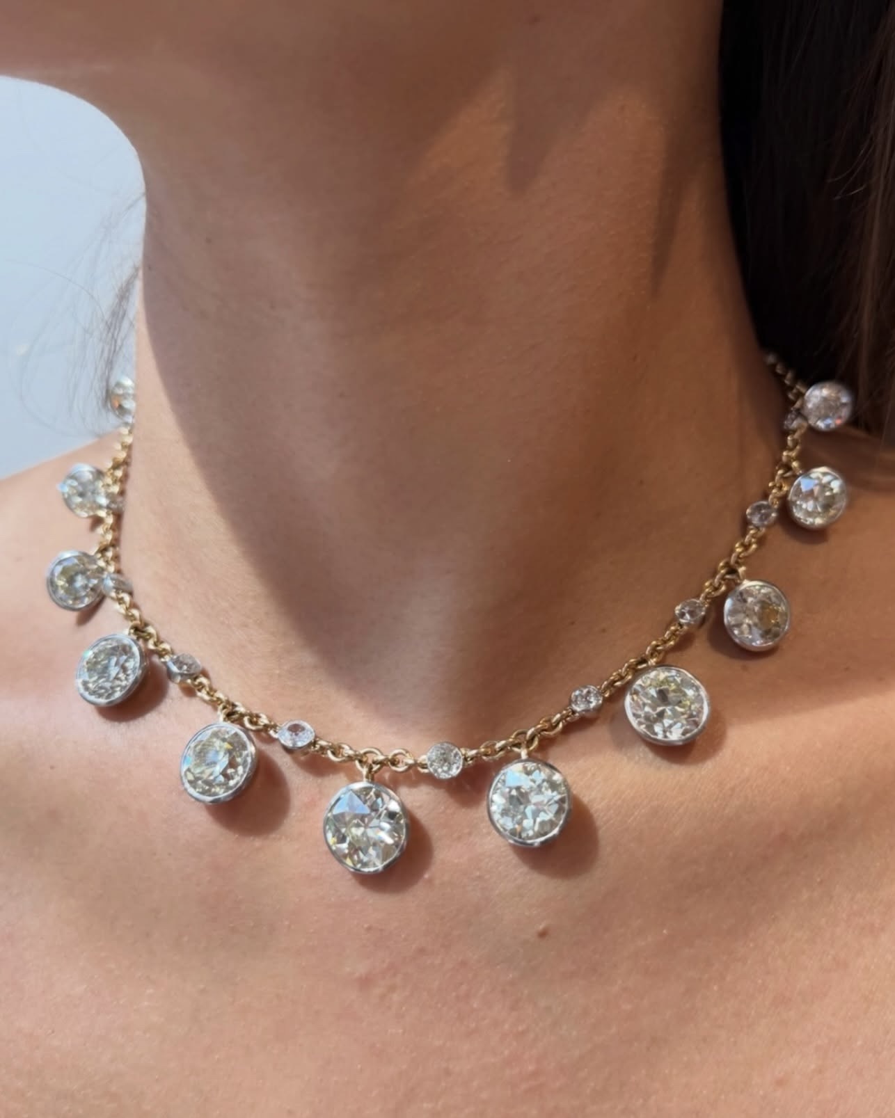 Rihanna Antique Old European Cut Diamonds (Instagram: @brionyraymondnewyork)
