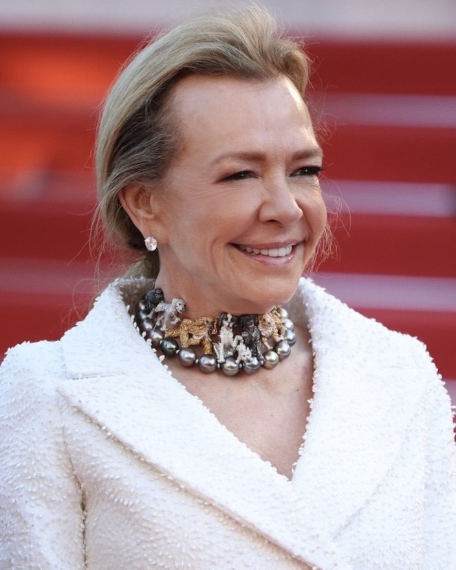 Chopard Dog Necklace: Caroline Scheufele at the 79th edition of the Cannes Film Festival on May 16, 2026