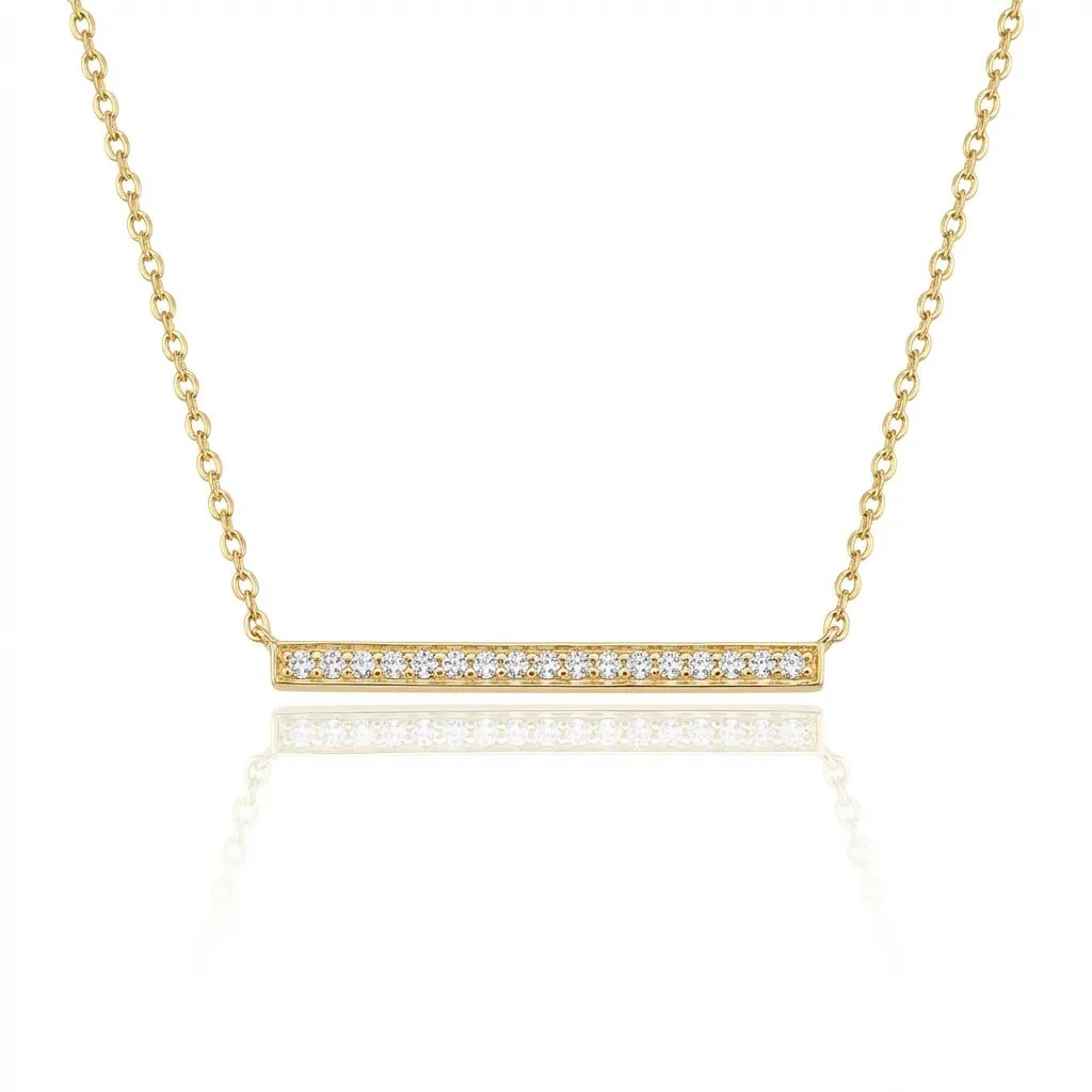 diamond bar necklace graduation gifts
