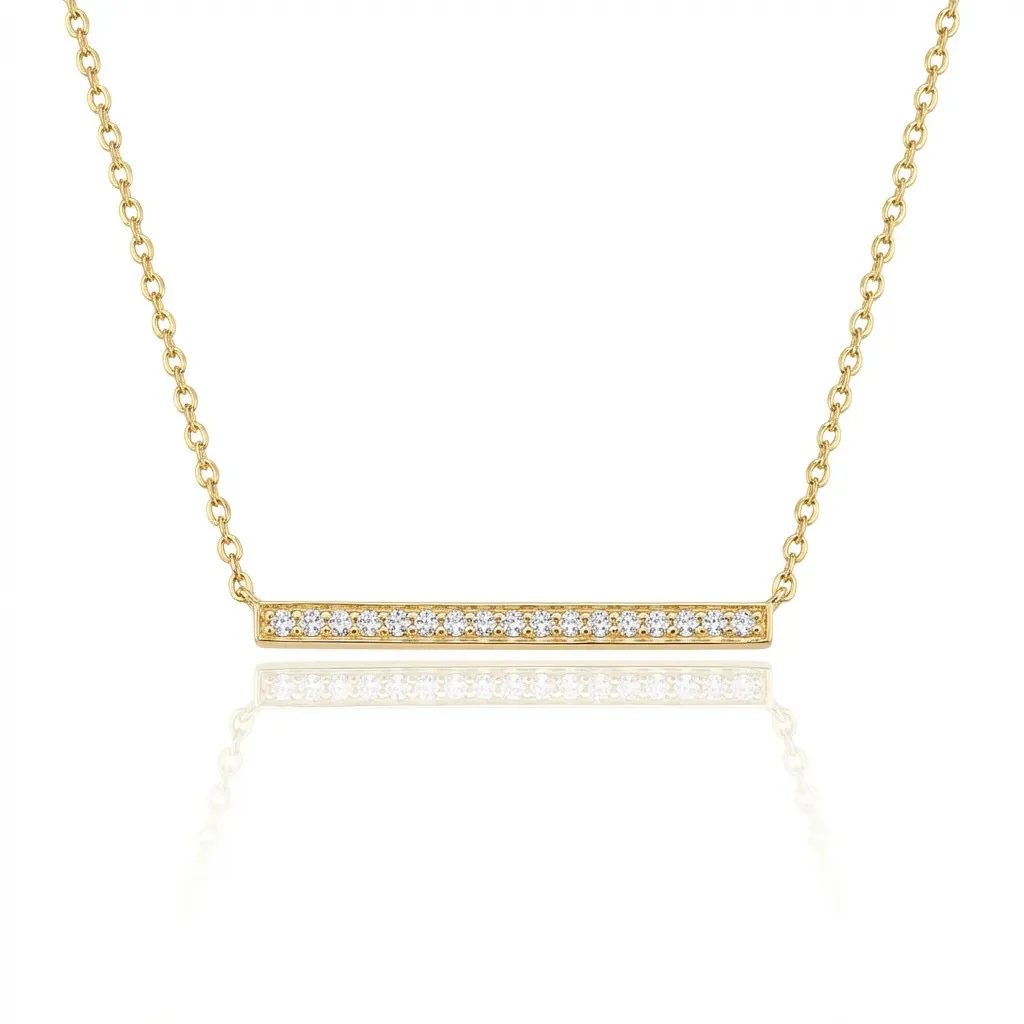diamond bar necklace graduation gifts