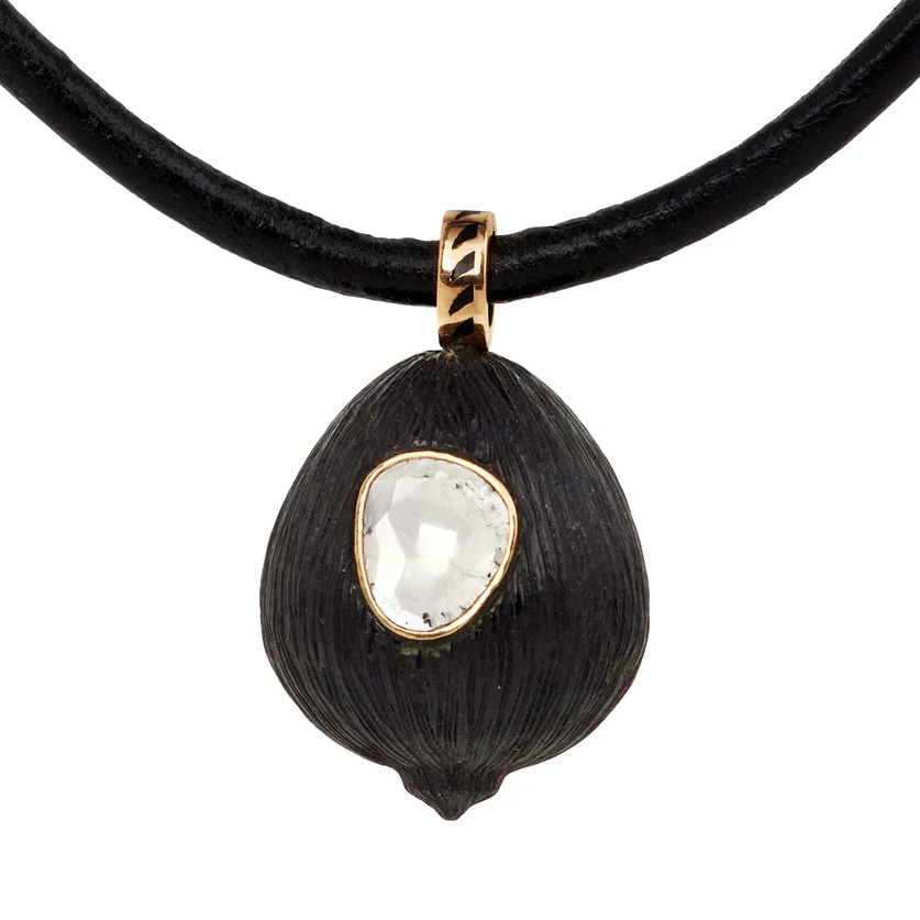 diamond cord necklace