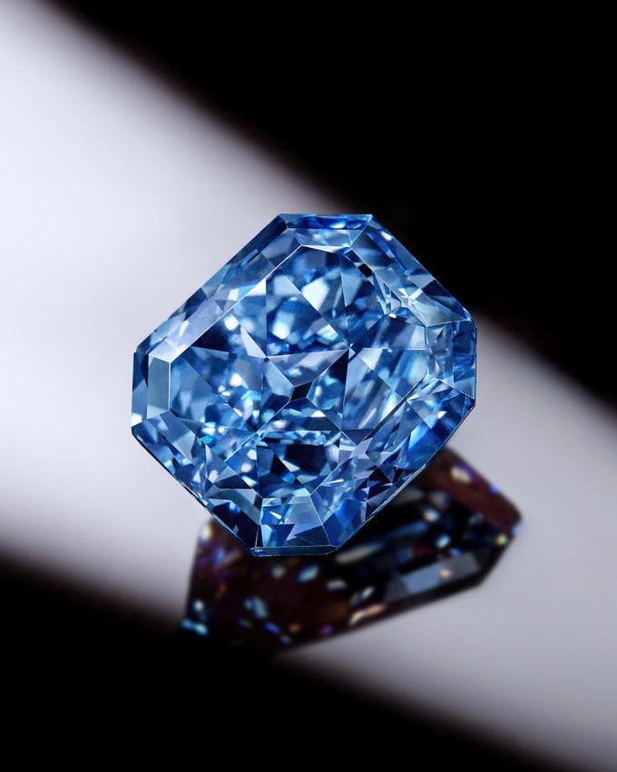Cullinan Mine The Infinite Blue Diamond (Courtesy of Sotheby's)