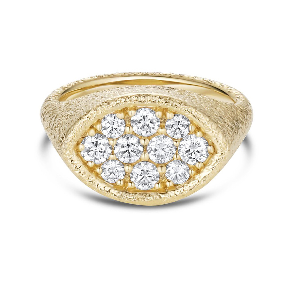 rough gold rings
