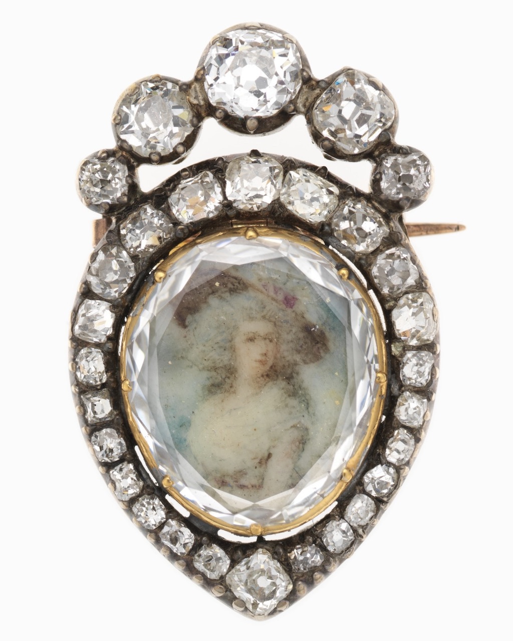 Portrait Jewelry: Duchess of Devonshire Portrait Diamond from the 19th Century