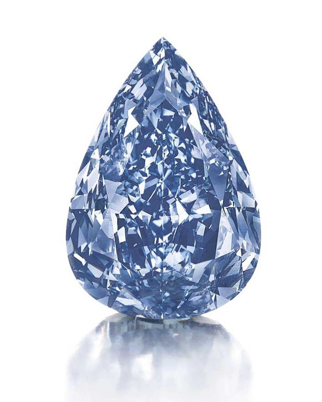 The Winston Blue Diamond like the Heart of Eternity Diamond