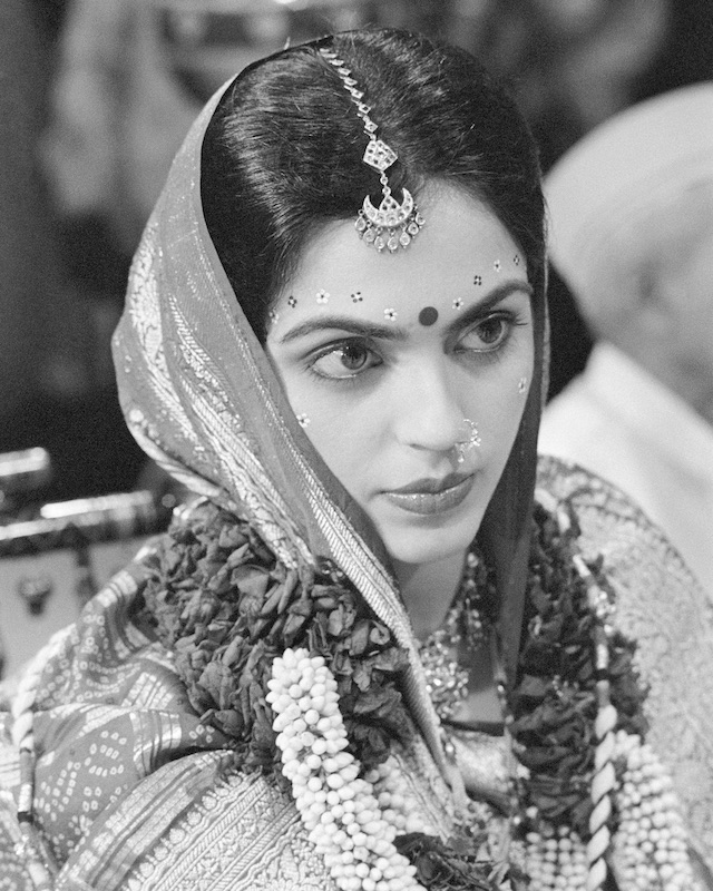 The wedding ceremony of Nita Ambani and Mukesh Ambani son of Dhirubhai Ambani the owner of Reliance Industries in Bombay, now Mumbai; Maharashtra; India. (Getty Images)