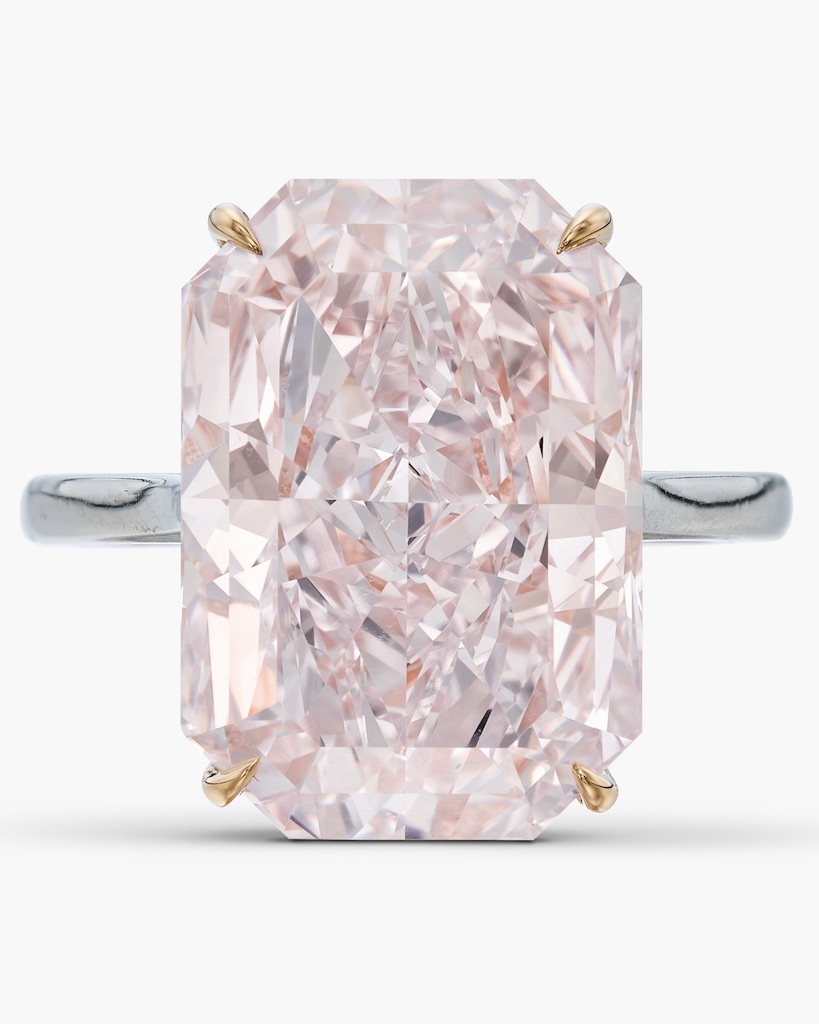 Sotheby's New York High Jewelry Sale in June led pink diamonds