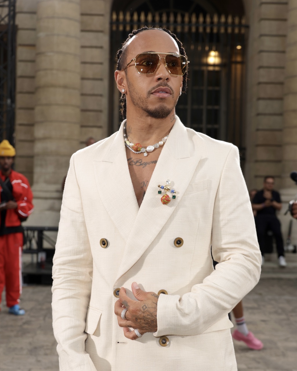 Men's Jewelry Trends Lewis Hamilton