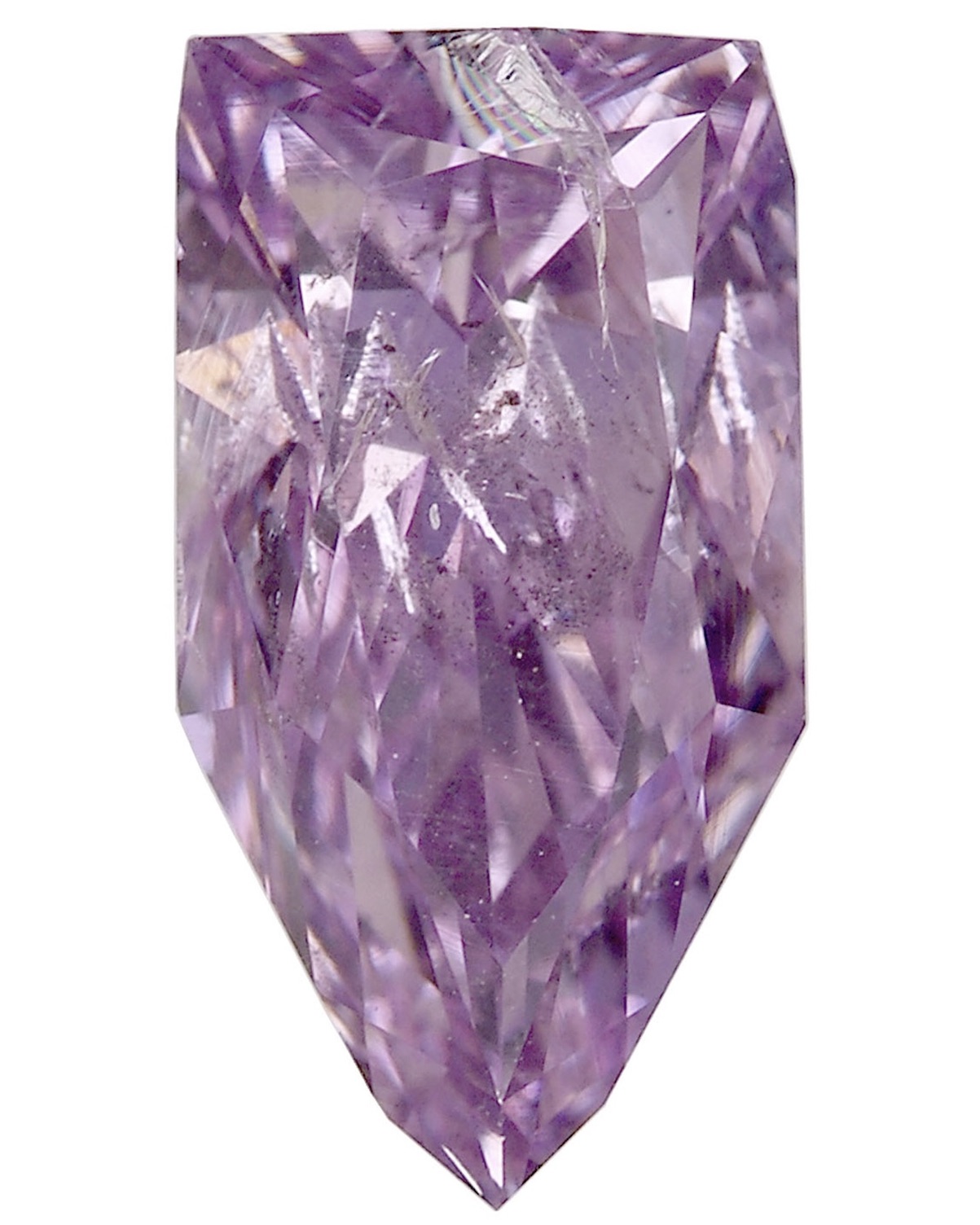 Purple Diamonds Are the Most Mysterious Fancy Color Diamonds 1.04-Carat Natural Fancy Vivid purple diamond. (Courtesy of GIA)