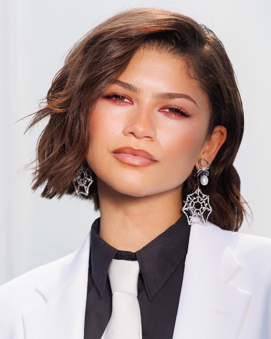 Zendaya attends the Photo Call for "Spider-Man: Brand New Day"