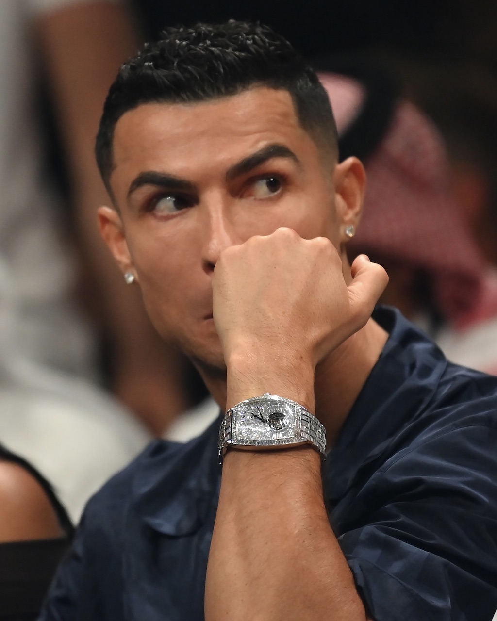 Cristiano Ronaldo's Franck Muller Cintrée Curvex Tourbillon Piece Unique Watch