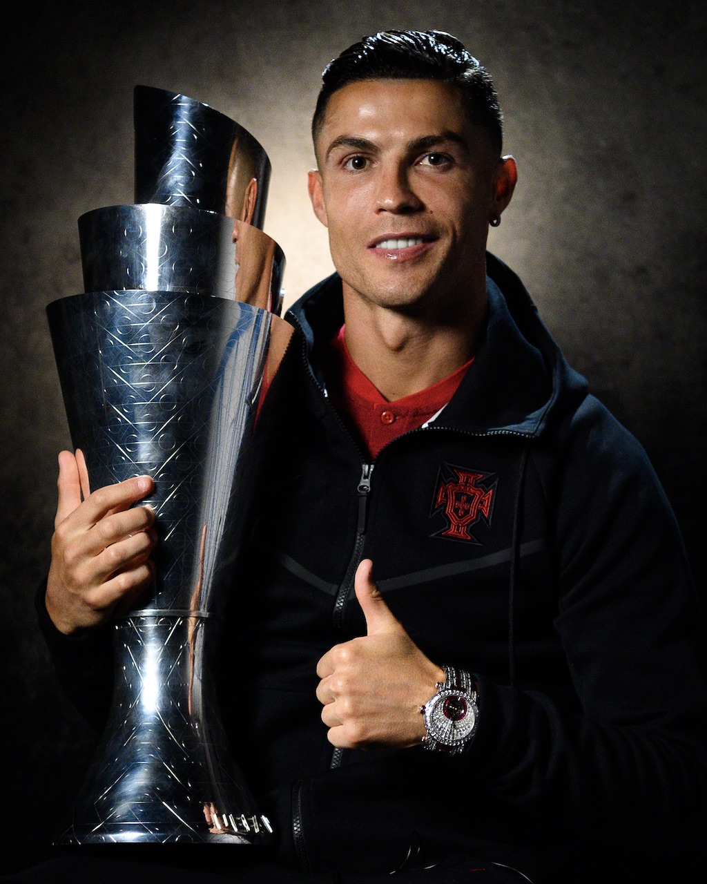 Cristiano Ronaldo's Franck Muller Invisible Setting Imperial Tourbillon Watch