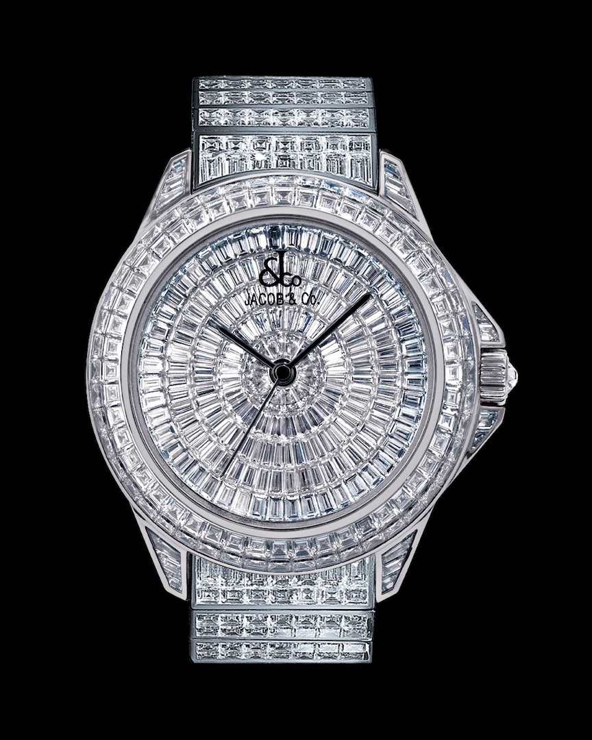 Cristiano Ronaldo's Jacob & Co. Royal Baguette Diamond White Gold Watch