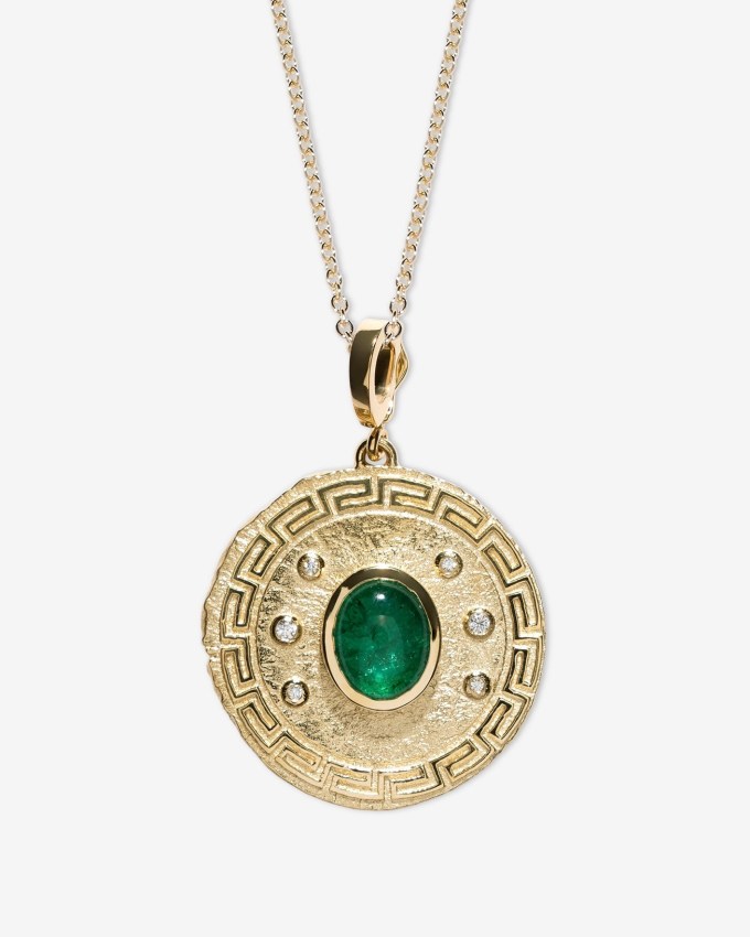 House of the Dragon Alicent Hightower Azlee Tessellate Emerald Large Coin Charm