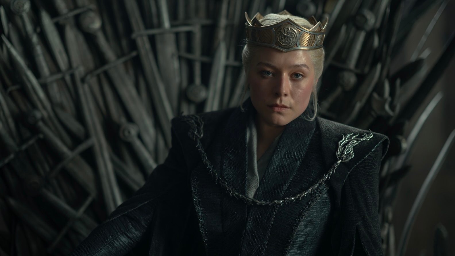 Emma D'Arcy as Rhaenyra Targaryen in Season 3 of House of the Dragon.