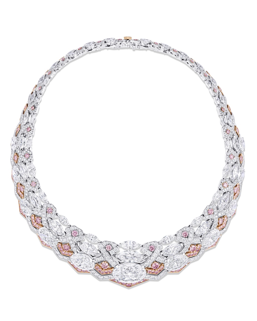 David Morris Diamond Artemis Necklace as seen during Paris Couture Week