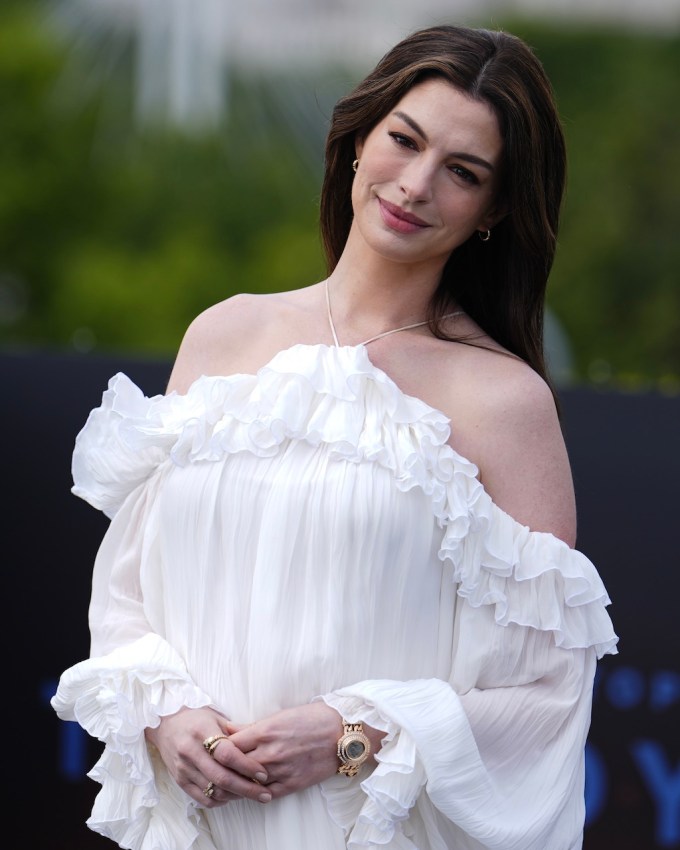 Anne Hathaway attending the Odyssey photocall