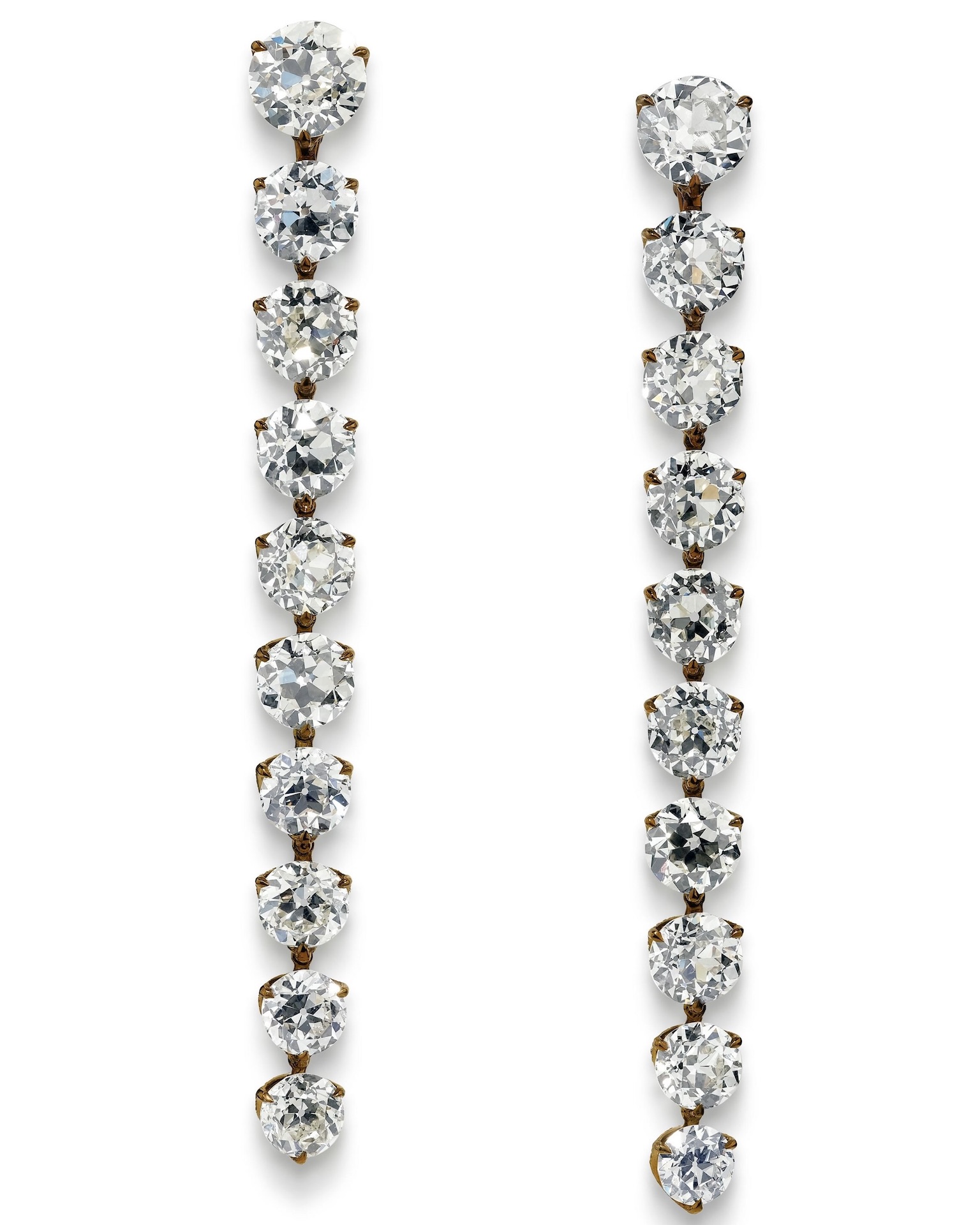 Charlize Theron wore Glenn Spiro Diamond Rivière Earrings in Cognac Titanium to The Odyssey red carpet