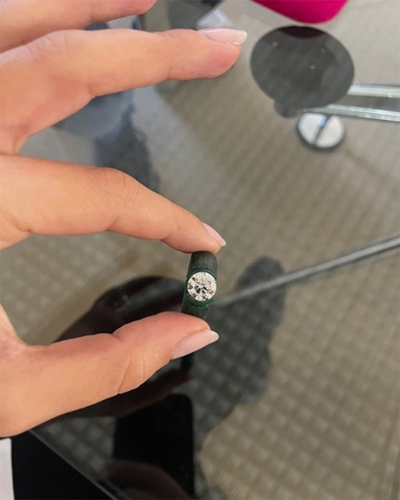 Dua Lipa's engagement ring