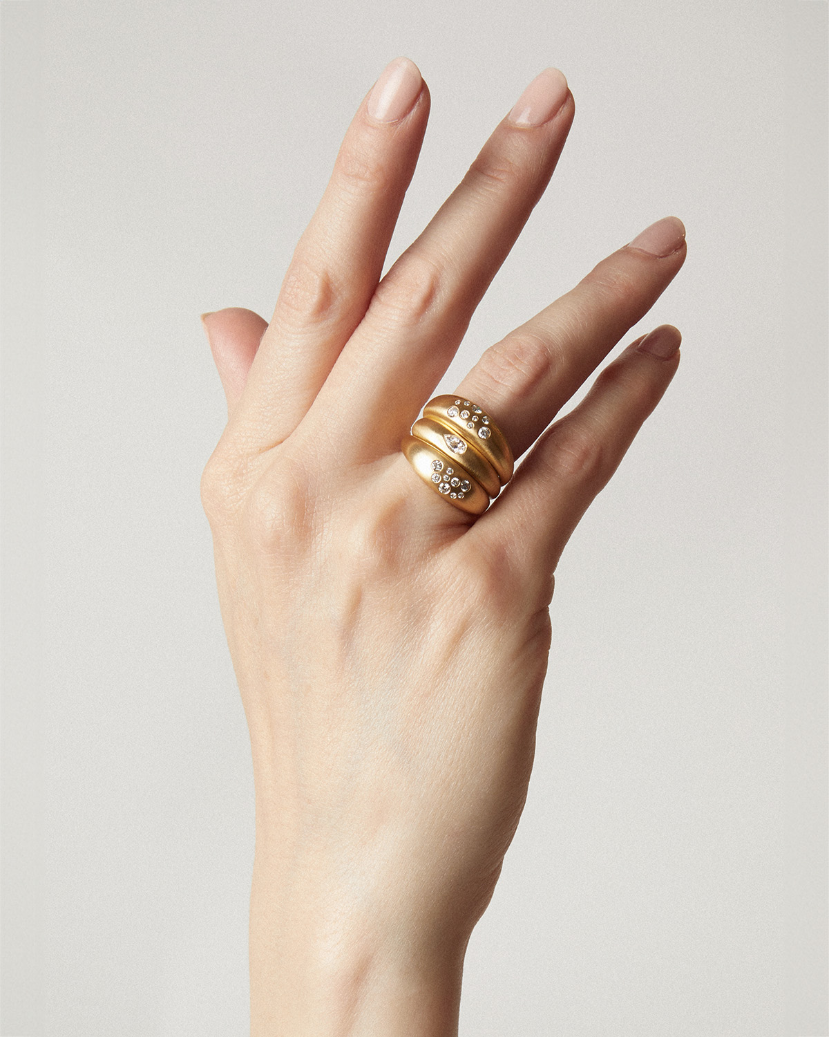 scattered diamond rings