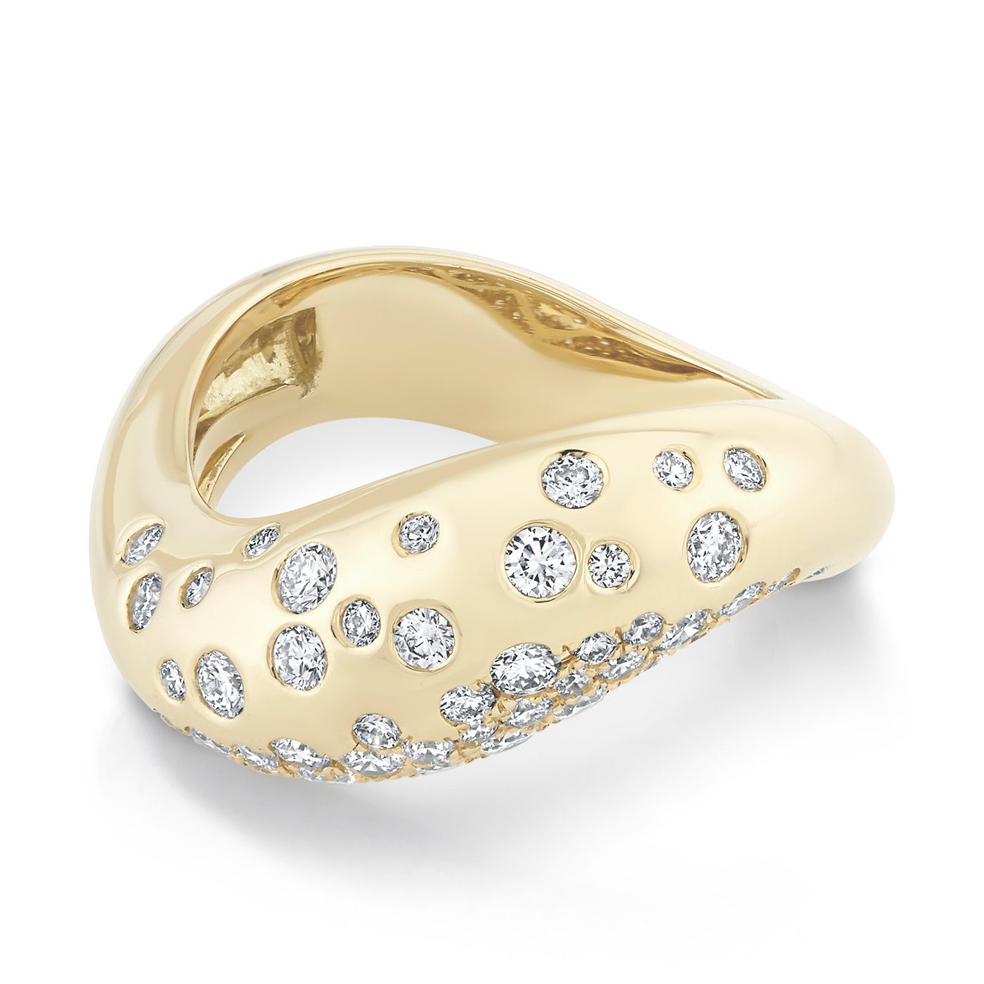 scattered diamond rings