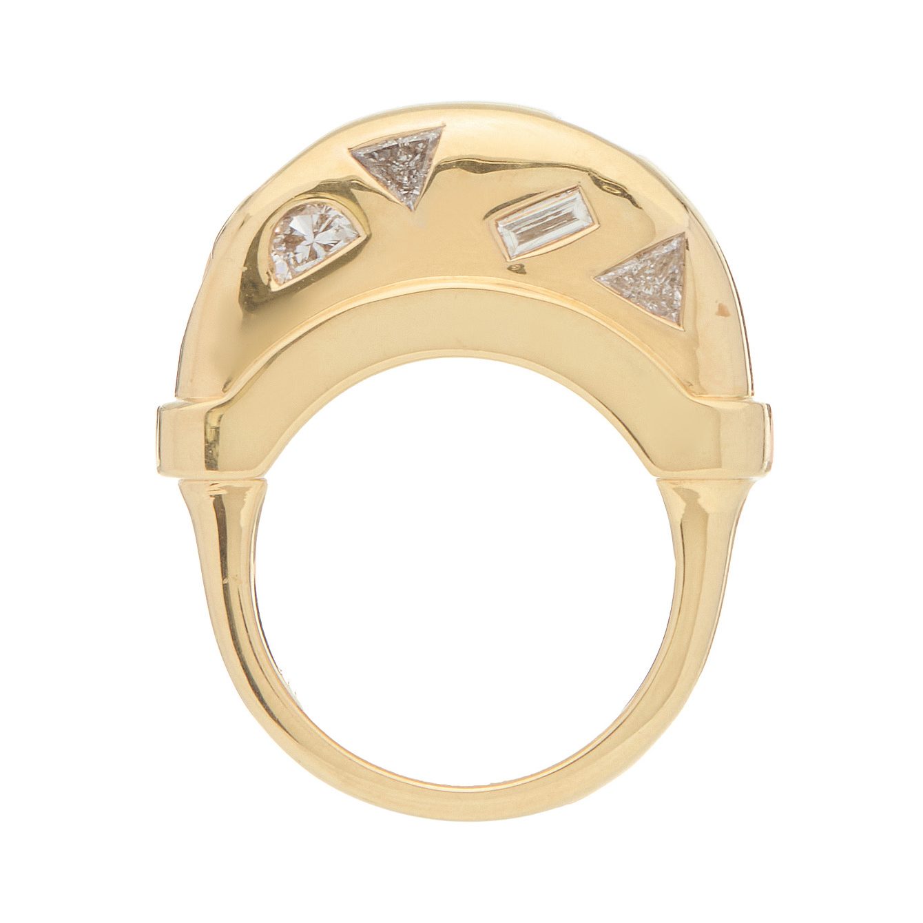 scattered diamond rings