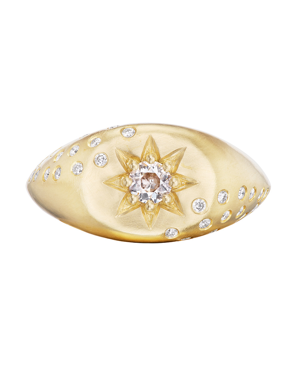scattered diamond rings
