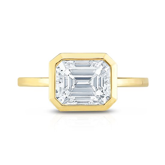 simple engagement ring