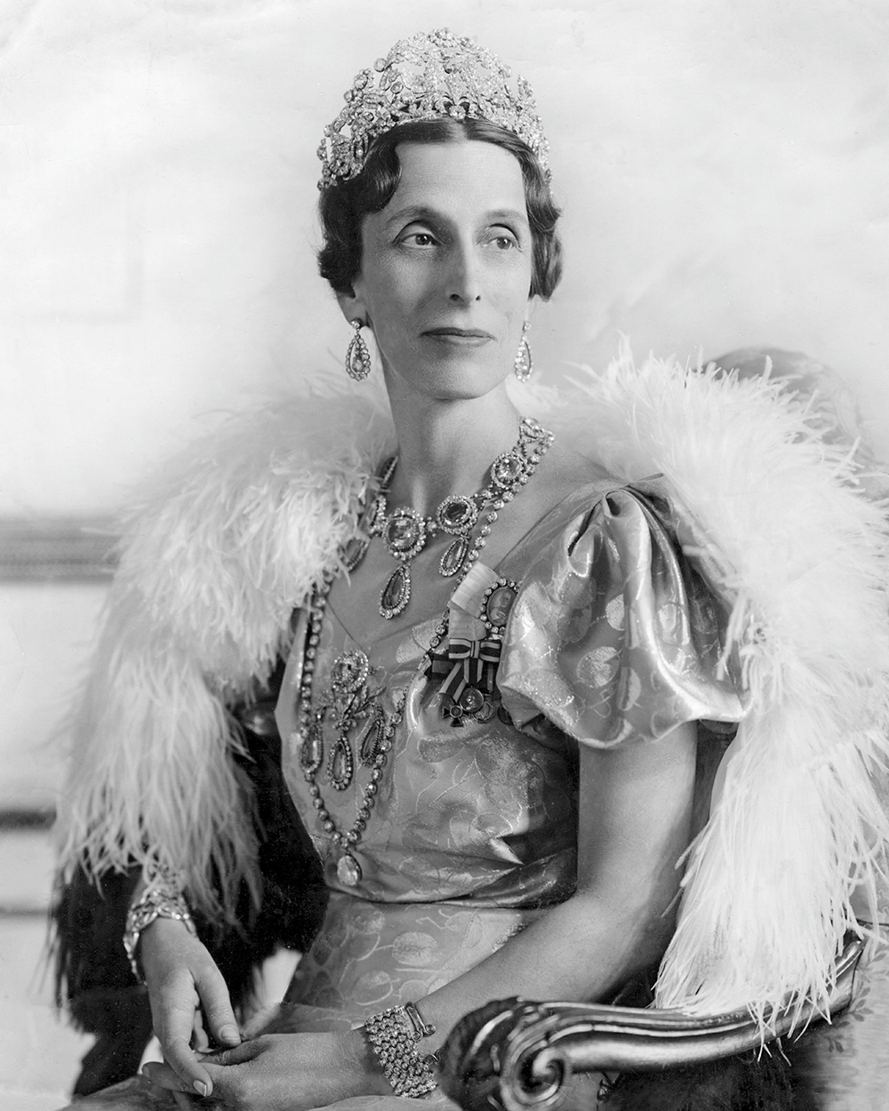 Portrait of Queen Louise of Sweden, c. 1937