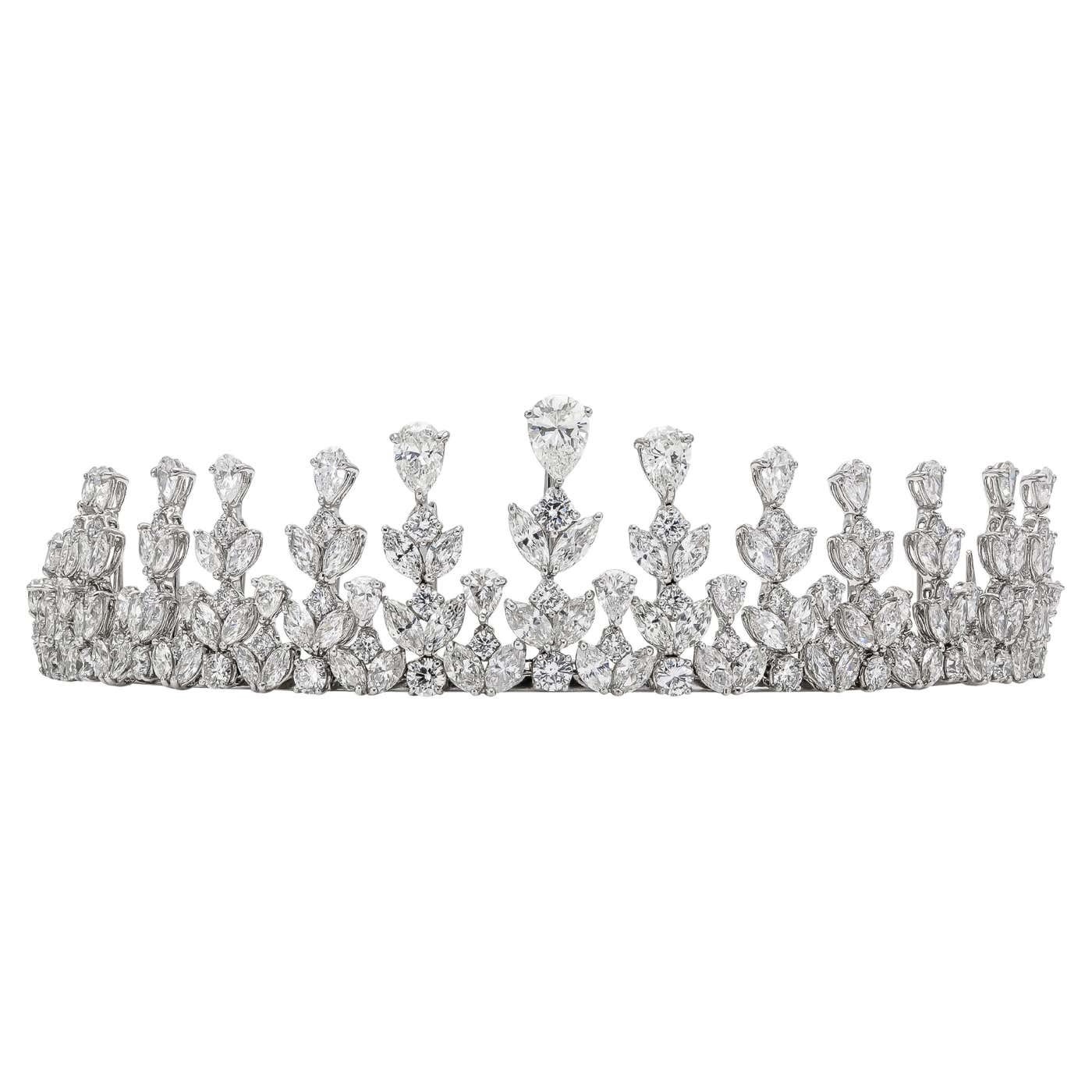 55.44-Carat Diamond Convertible Tiara / Necklace, $495,000, 1stdibs.com