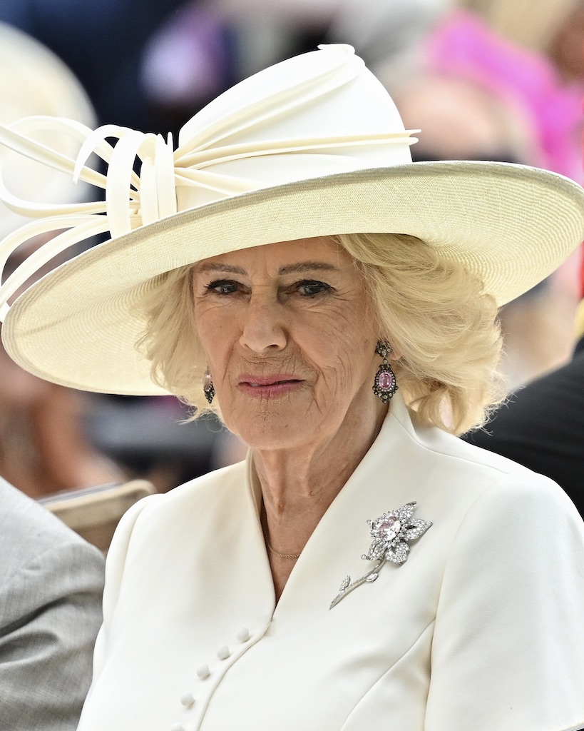 Royal Colored Diamonds Williamson Pink Diamond Brooch Queen Camilla Royal Ascot 2026
