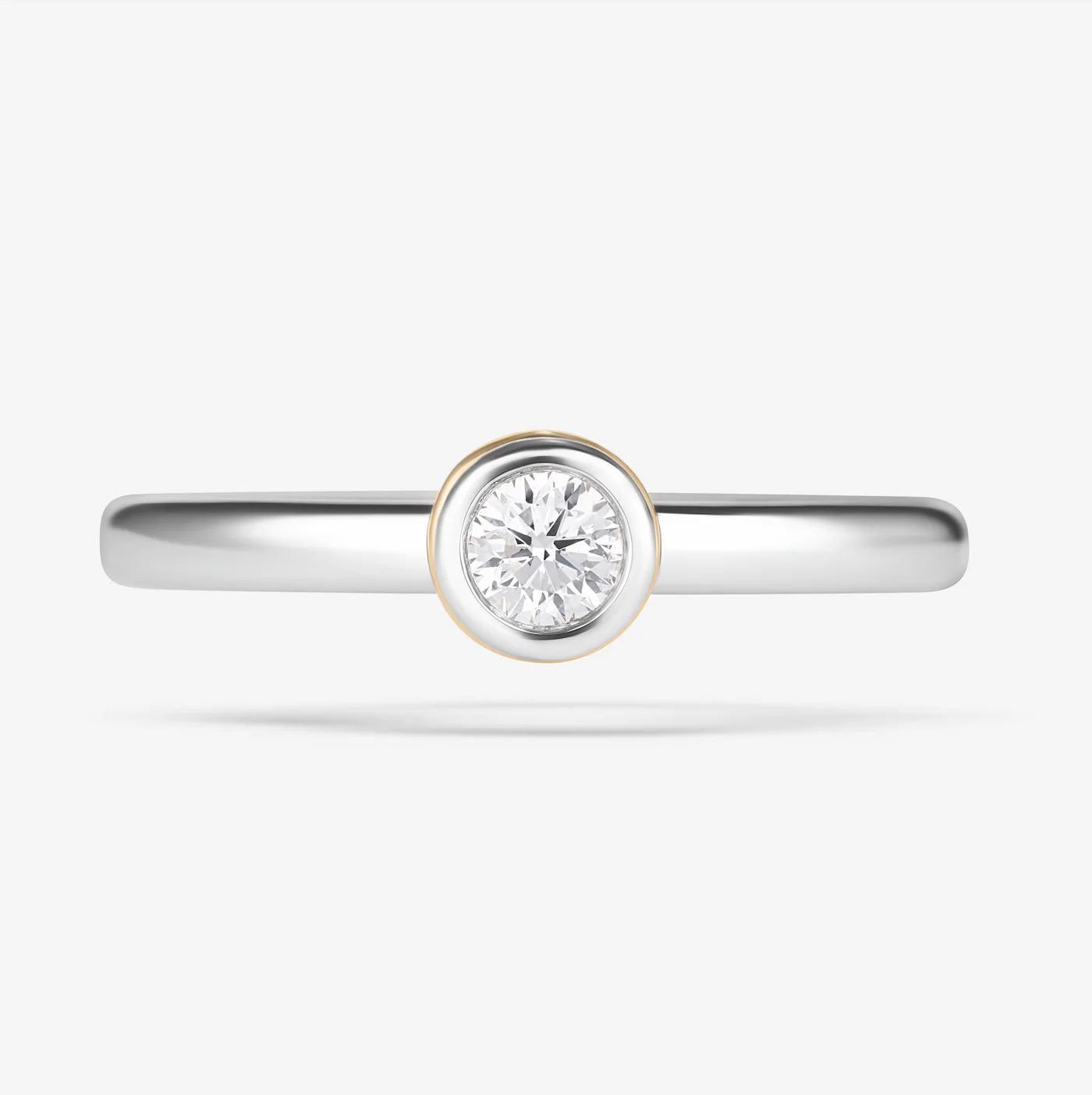simple engagement rings