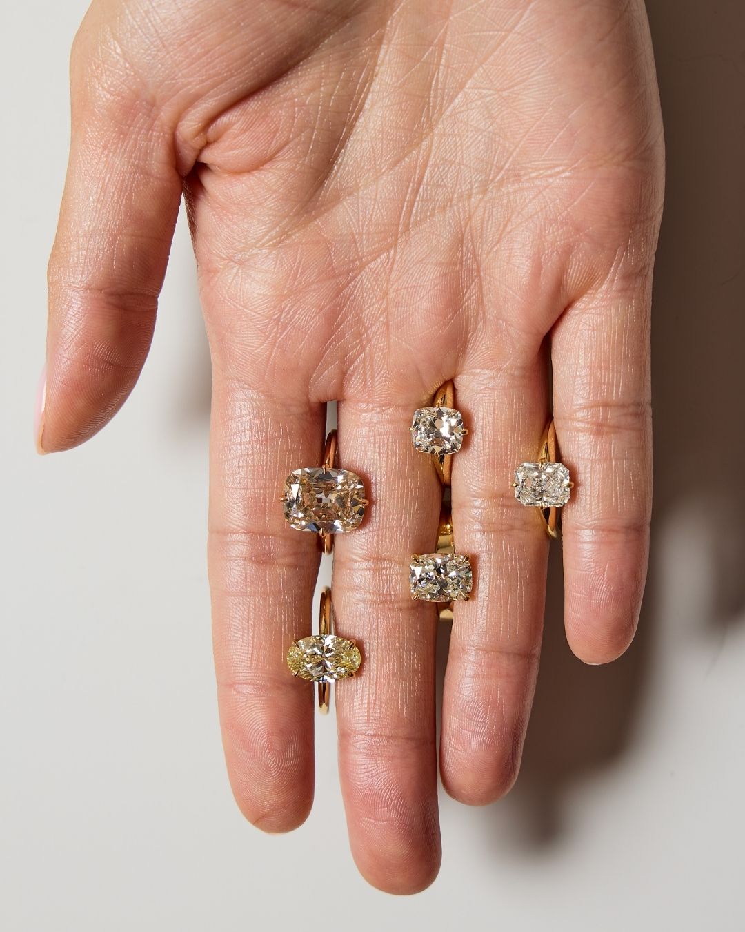 Warm diamond engagement rings Simple Engagement Rings