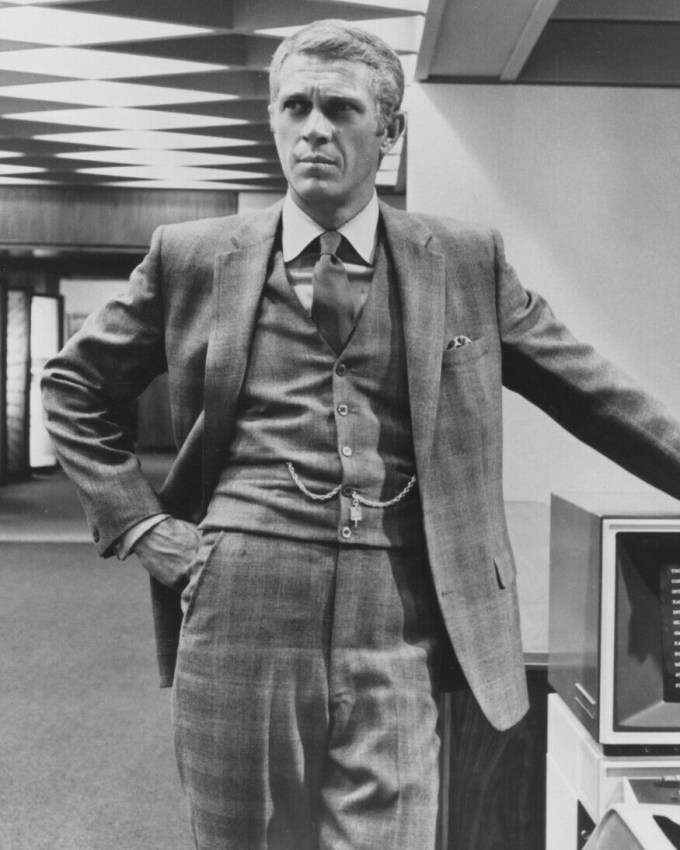 Men's Diamond Jewelry Steve McQueen in The Thomas Crown Affair, 1968.