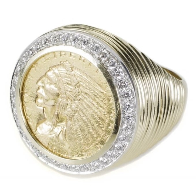 Coin jewelry elvis 