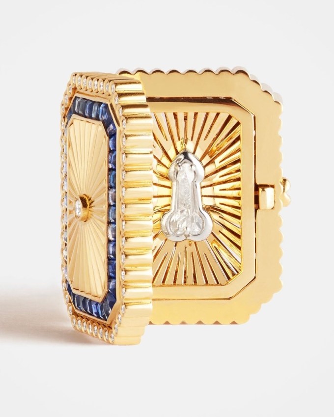 Unique Diamond Cuts  Marie Lichtenberg Dick in a Box Ring