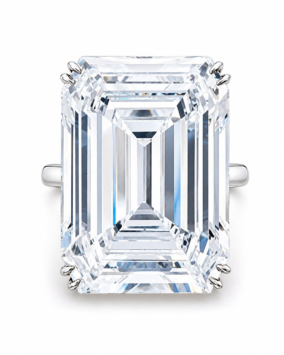 The Harry Winston Jonker V Diamond Ring. (Courtesy of Christie's)