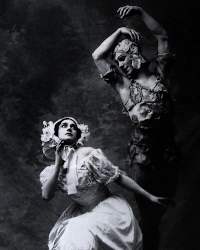 The Spirit of the Rose Diamond Vaslav Nijinsky and Tamara Karsavina in the first performance of Le Spectre de la Rose in 1911.