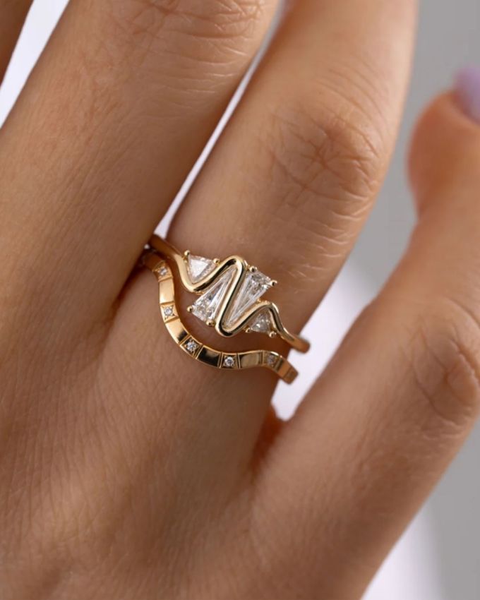 Kite Cut Diamond Ring Unique Diamond Cuts