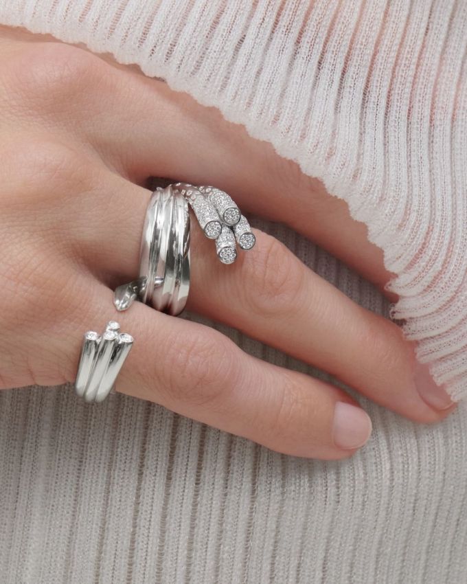 Tabayer Diamond Sheaf Ring Botswanamark