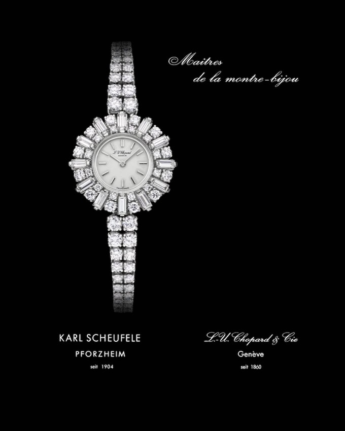 Tiny Watch Chopard Advertisement from 1964